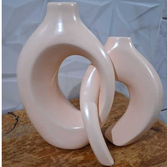 Vaso Decoração Monaco para Casa Sala Mesa Escritório