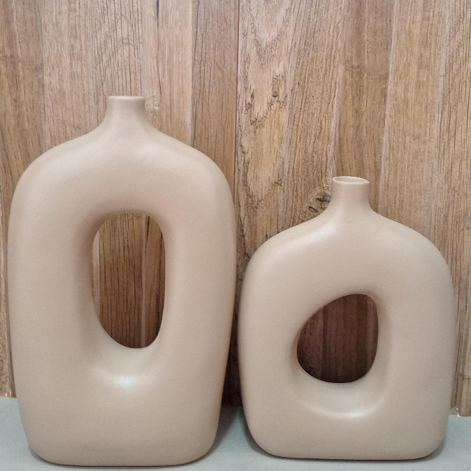 Kit Vaso Decorativo Elegance para Sala Casa Decoração Plantas