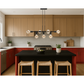Luminária de teto Pendente Rubis para 7 Lâmpadas 68cm moderno industrial (Estilo Jabuticaba)