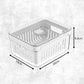 Kit Linea Crystal 4x – Organizadores de Geladeira 2,2L com Cestos